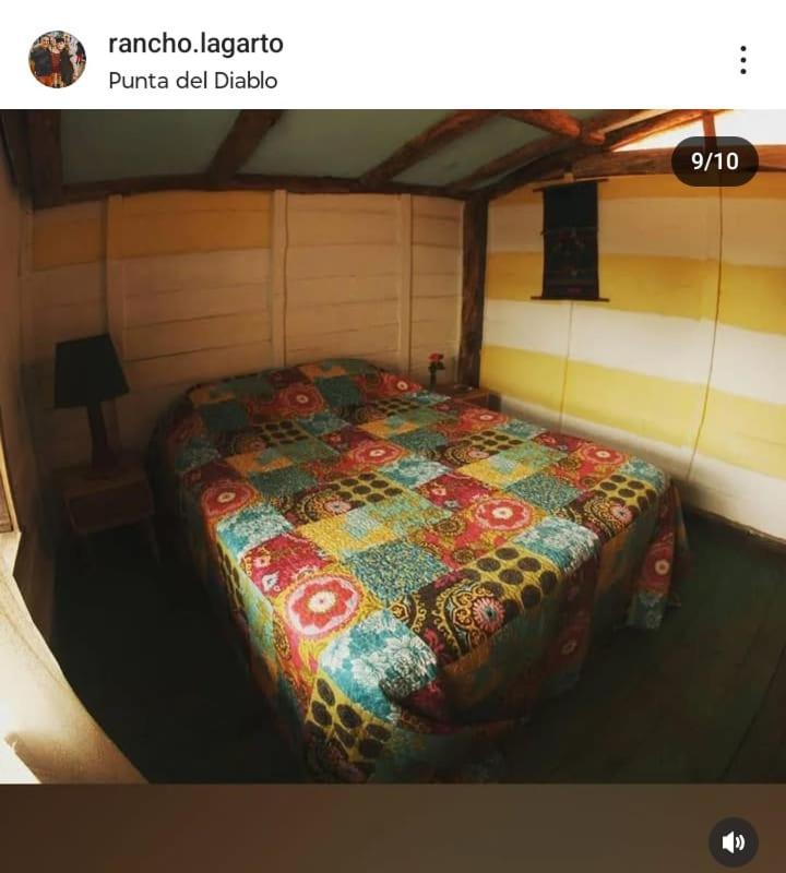 Rancho Lagarto Punta Del Diablo Exterior foto